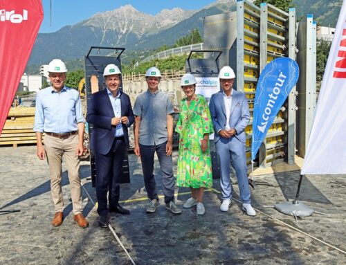 Koch alpin kehrt nach Innsbruck zurück. Grundsteinlegung für neue Firmenzentrale